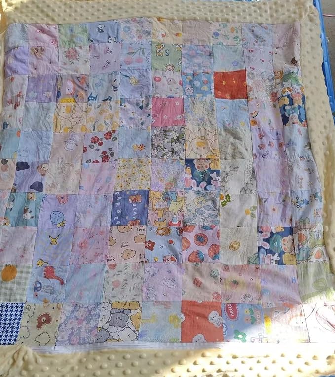 10PCS 9.8" x 9.8" Quilting Fat Quarters Fabric Bundles, - Image 6