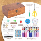 Basic Sewing Kit 196 Pcs Sewing Accessories and Supplies Sewing Repair Kits - Image 2