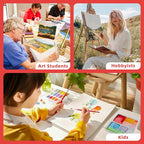 Simetufy 12 Pack 9 x 12 inch Canvas Boards - Image 6