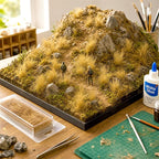 Simulation Grass Miniature Static Grass Model Grass Tufts Railway Artificial - Image 4