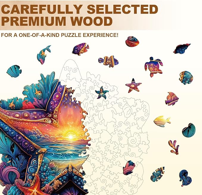Radiant Starfish Puzzles Adults Gifts - Image 3