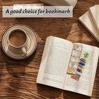 KYOQFVN Bookshelf Cross Stitch Bookmarks - Image 6