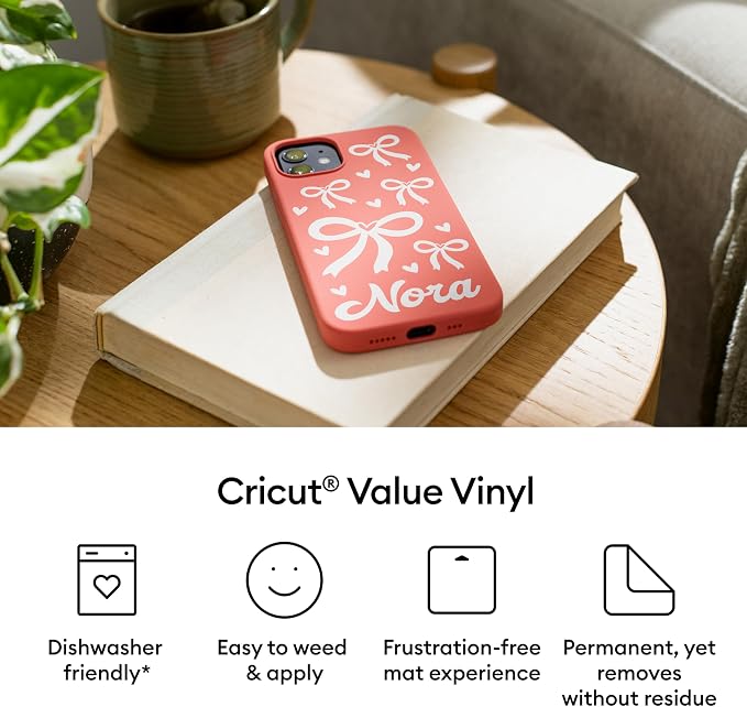 Cricut Value Permanent Vinyl, Matte Red | - Image 3