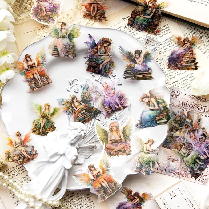 Yoksas Fantasy Butterfly Fairy Scrapbook Stickers - Image 4