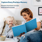 Artfeel Photo Album Self Adhesive Scrapbook, 60 Pages Large Photo Book - Image 6