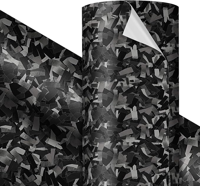 VViViD Premium Confetti Black Composite Craft Vinyl Roll 1ft x 5ft – by VVIVIDVINYL