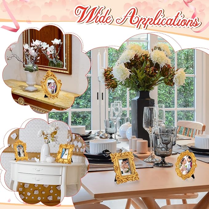 Maitys 40 Pcs Mini Picture Vintage Frames - Image 6