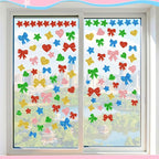 625Pcs Foam Stickers Glitter Colorful Star Heart Bow Shapes Stickers 5Sheets 3D - Image 6