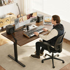 Agilestic Electric Standing Desk, 55 x 28 Inches Height Adjustable Desk - Image 2