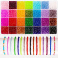 PAXCOO 5320Pcs Crystal Acrylic Beads by PAXCOO