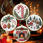 Zhenqing 11CT Stamped Cross Stitch Kit - Image 2