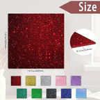 Glitter Acrylic Sheets, 2 Pack | 1/8 in Thick, Cast Sparkly, - Image 2