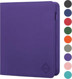 Premium Card Binder 12 Pocket for 720 Pockets Trading Card Binder, PU Zipper - Image 2