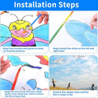 DIY Kids Color Filled Kites - Image 4