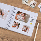 potricher 8 x 8 Inch DIY Scrapbook Album 40 Pages Hardcover Kraft Paper Scrap - Image 3