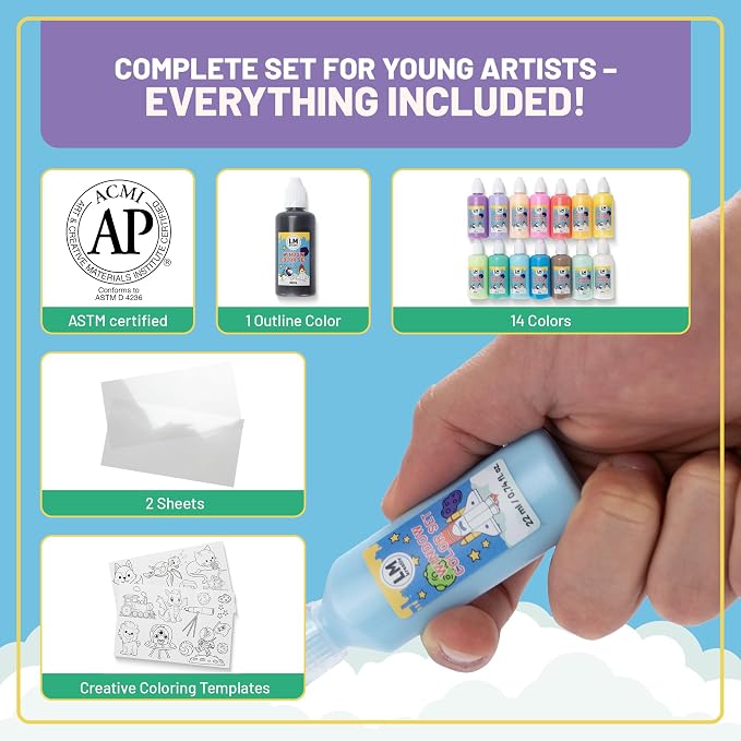 Window Cling Paint Set - Image 2