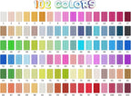 Aestd-ST Polymer Clay 102 Colors, Oven Bake Modeling Clay - Image 6