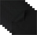 HaoFeiJH 6 Pcs Black Soft Felt Fabric Sheets by HaoFeiJH