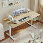 Agilestic Electric Standing Desk, 55 x 24 Inches Height Adjustable Desk - Image 2