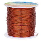 203 Feet Tarnish Resistant Copper Wires 24 Gauge/0.5mm Jewelry Craft Wires by CREATZONE
