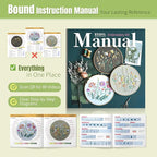 ETSPIL Embroidery Kit for Beginners, 11 Stitches, 4K Video | Pre-Printed Fabric - Image 5