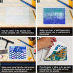Safetect Gel Plates for Printing 8" x 10", Reusable Gel Transfer Plate - Image 6