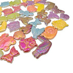 1.1lb Ceramic Mosaic Tiles, Mixed Colour Ceramic Mosaic Pieces - Image 3