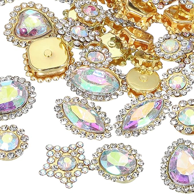 PATIKIL Sew on Rhinestones Crystals by PATIKIL
