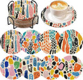 EWJRNSF 8 PCS Diamond Art Coasters Kit, Small Diamond Painting Coasters by EWJRNSFDiamondPainting