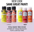 FolkArt Enamel Acrylic Craft Paint, Aqua Splash 2 fl oz Premium Matte Finish - Image 2