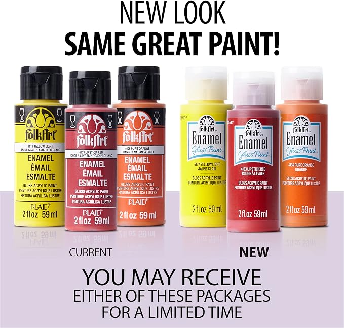 FolkArt Enamel Acrylic Craft Paint, Aqua Splash 2 fl oz Premium Matte Finish - Image 2