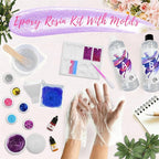 RNYBFPT Epoxy Resin Kit for Beginners, 18oz Crystal Clear Resin - Image 2