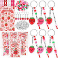 Suncalla 996 Pcs 24 Set Strawberry Keychain Making Kit DIY Charm Crafts | by Unknown