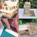 HOIGON 120 PCS 3 x 3 Inch Unfinished Wooden Squares Pieces, Natural Blank Wood - Image 7