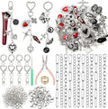 VioraWhite 457 Pcs Gothic Lip Gloss Charm Kit Gothic Charms by VioraWhite