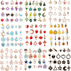Crweety 460Pcs Charms for Jewelry Making, Pendants Earring Charms for Bracelets - Image 3