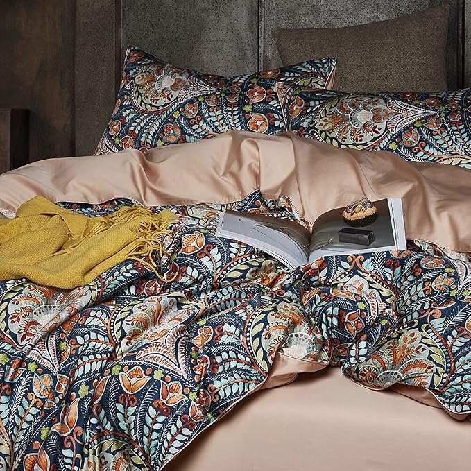 Cupocupa Queen Duvet Cover Set, Modern Industrial Luxury Bedding - Image 2