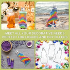 Mumufy 60 Pcs Plastic Sand Art Bottles - Image 7