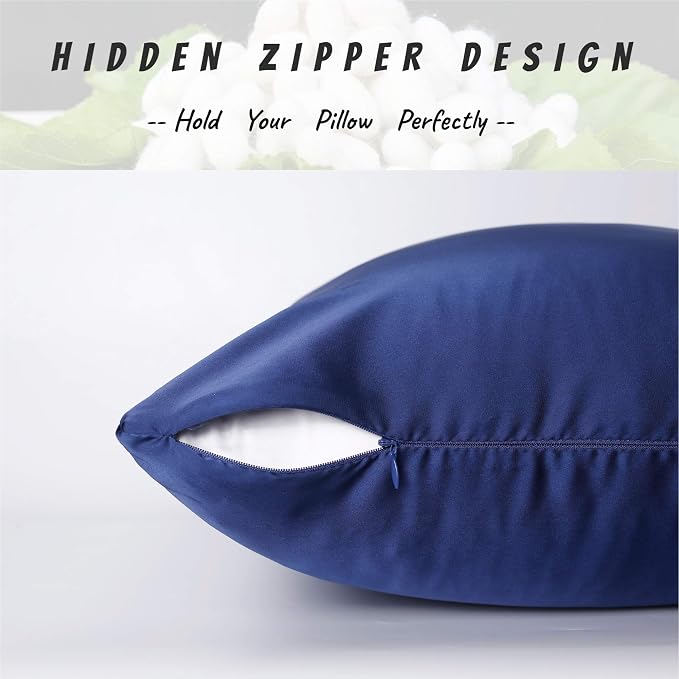 100% Silk Pillow Cases 2 Pack, Mulberry Silk Pillowcase - Image 3