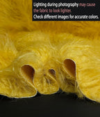 Fabric Empire 2.3oz Faux Fur Curly Yak Fabric 3.5" Long Pile Japanese Yarn/Sold - Image 5