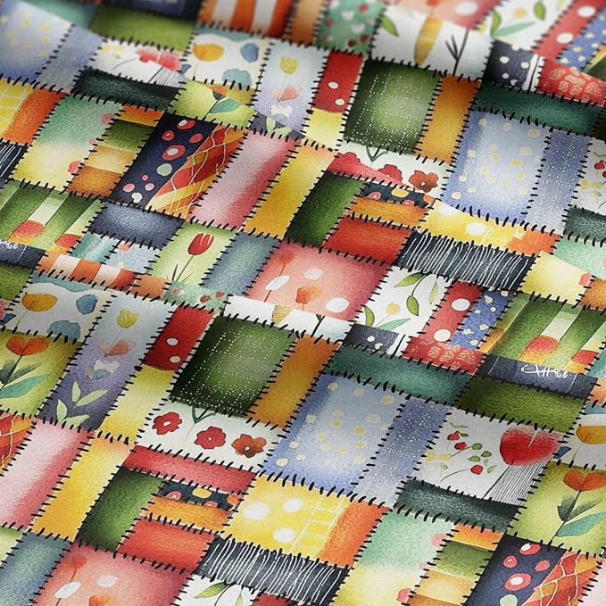 100% Cotton Fabric by the Yard – Turkish Quality Quilting & Sewing Fabric - Image 8