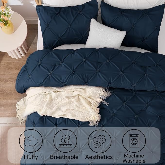 BEDELITE Navy King Size Comforter Set - Image 5