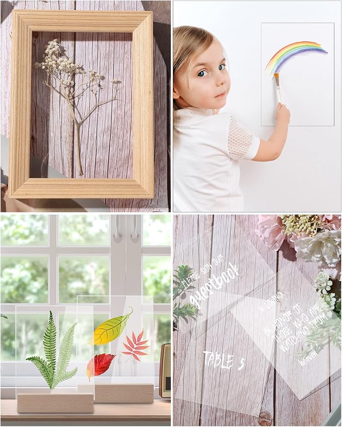 120 Pieces 1mm Thick Acrylic Sheets 5 x 7 Inch Acrylic Clear Sheet - Image 7
