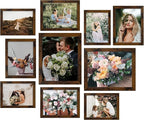 LUCKYLIFE Picture Frame Set 10-Pack, Gallery Wall Frame Collage by LUCKYLIFE