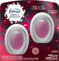 Febreze Small Spaces, Fresh - Twist Cranberry, 2 count