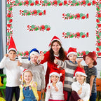 69Ft Christmas Candy Border Christmas Decoration Borders - Image 5
