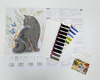 RIOLIS - Black Cat 2001, Kitten Lovers Cross Stitch Kit 9½ x11¾, Cross Stitch - Image 3