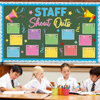 Staff Shout Outs Bulletin Board Decorations Colorful Back to School Bulletin - Image 4