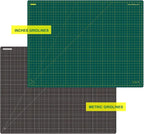 NEWBRAUG 36'' × 48'' Large Self Healing Cutting Double Sided 5-Ply Mat - Image 5