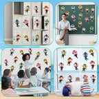 gisgfim 80Pcs Summer Cutouts Diving Suit Decorations Under the Sea Bulletin - Image 6
